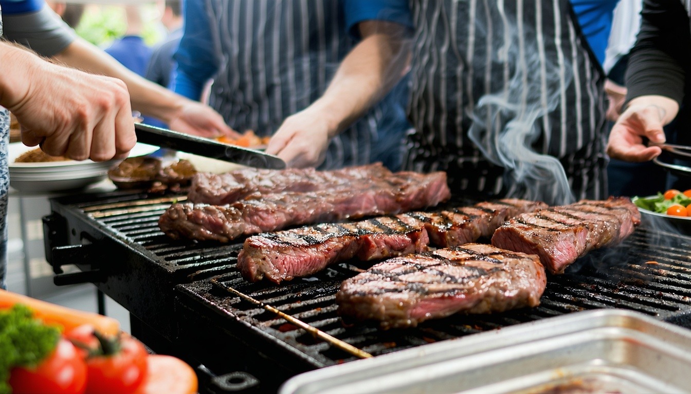 BBQ Class in Action
